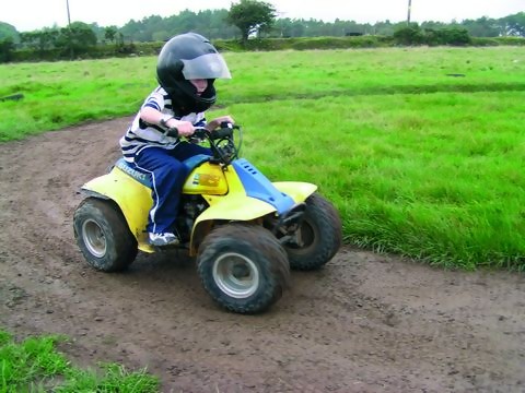 Quad Biking at Glasfryn